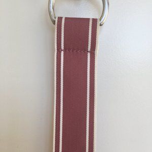 Pink & White Ribbon Belt